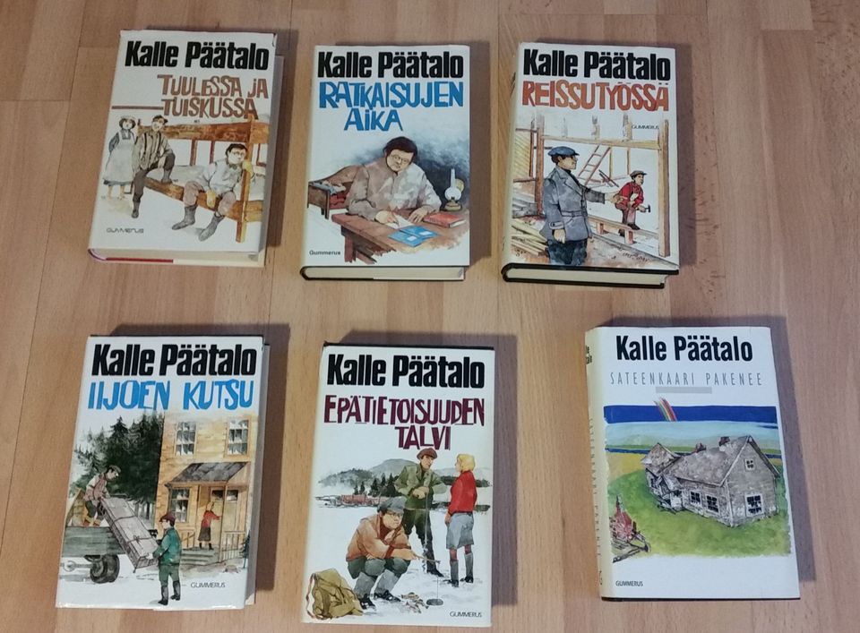 Kalle Päätalo kirjat 7 kpl