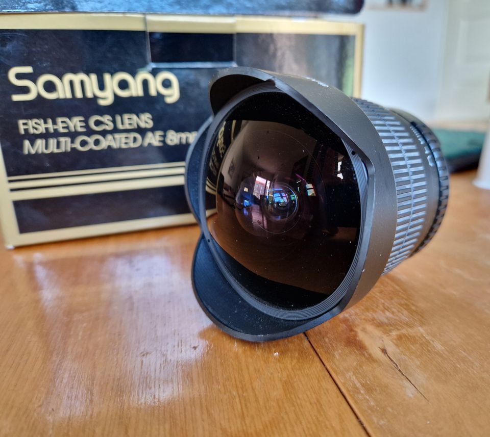 Samyang fish-eye 8mm F3.5