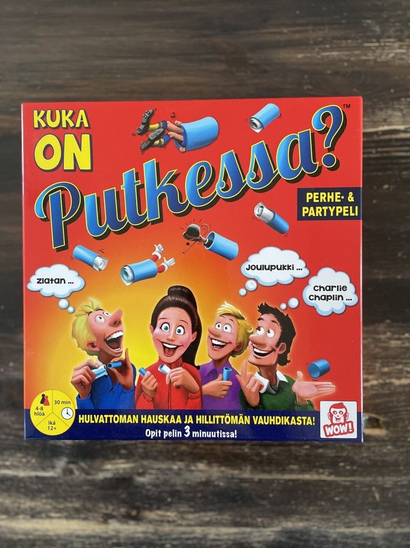 Kuka on putkessa- peli