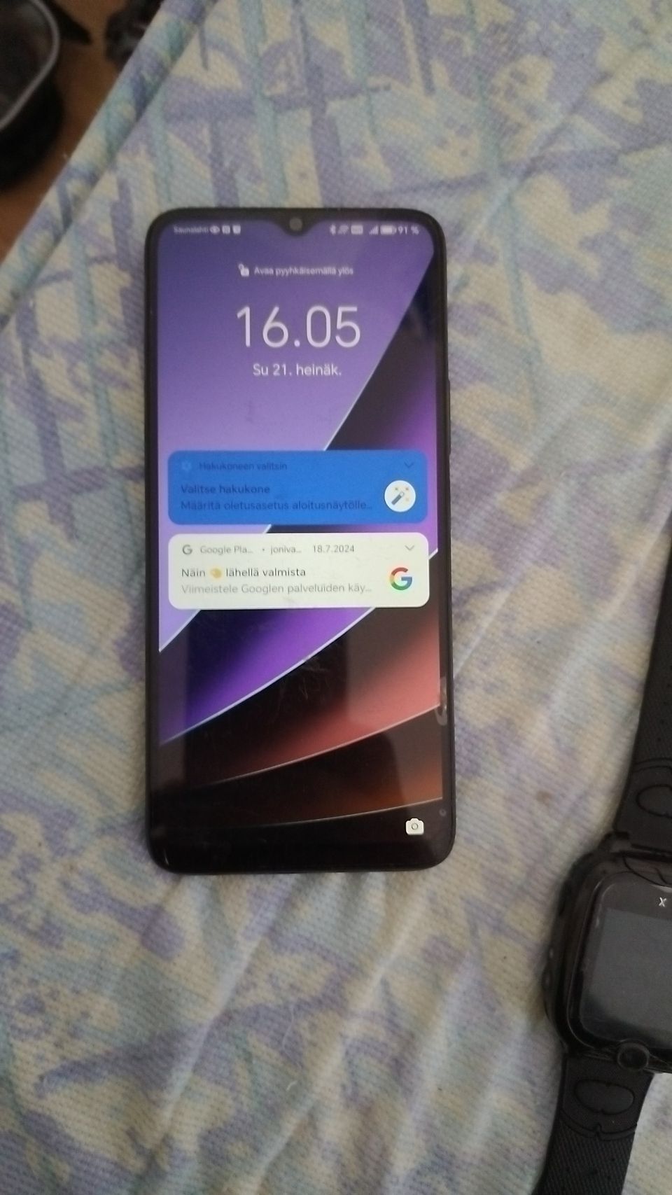 Honor x6a 128gb, 3pv käytetty