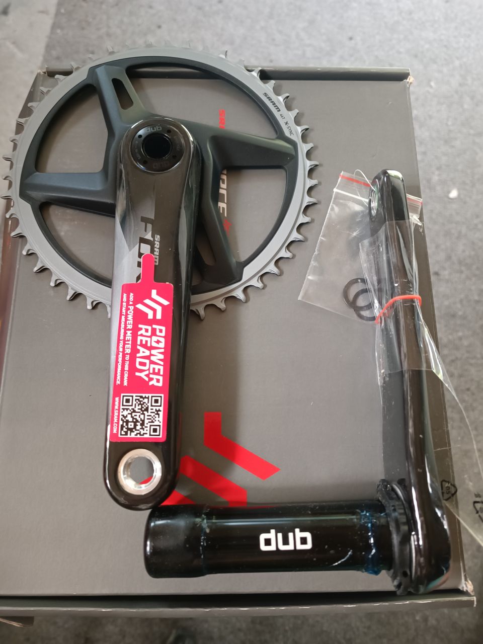 Sram force dub power meter kampisarja