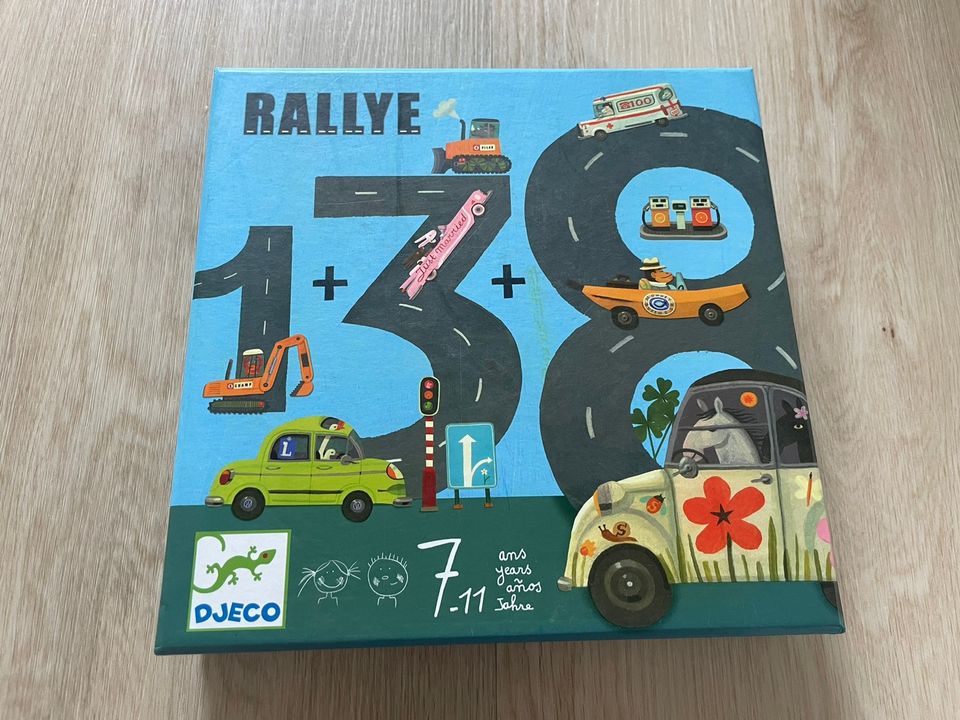 Djeco Rallye- laskemistaitopeli 7-11- vuotiaille