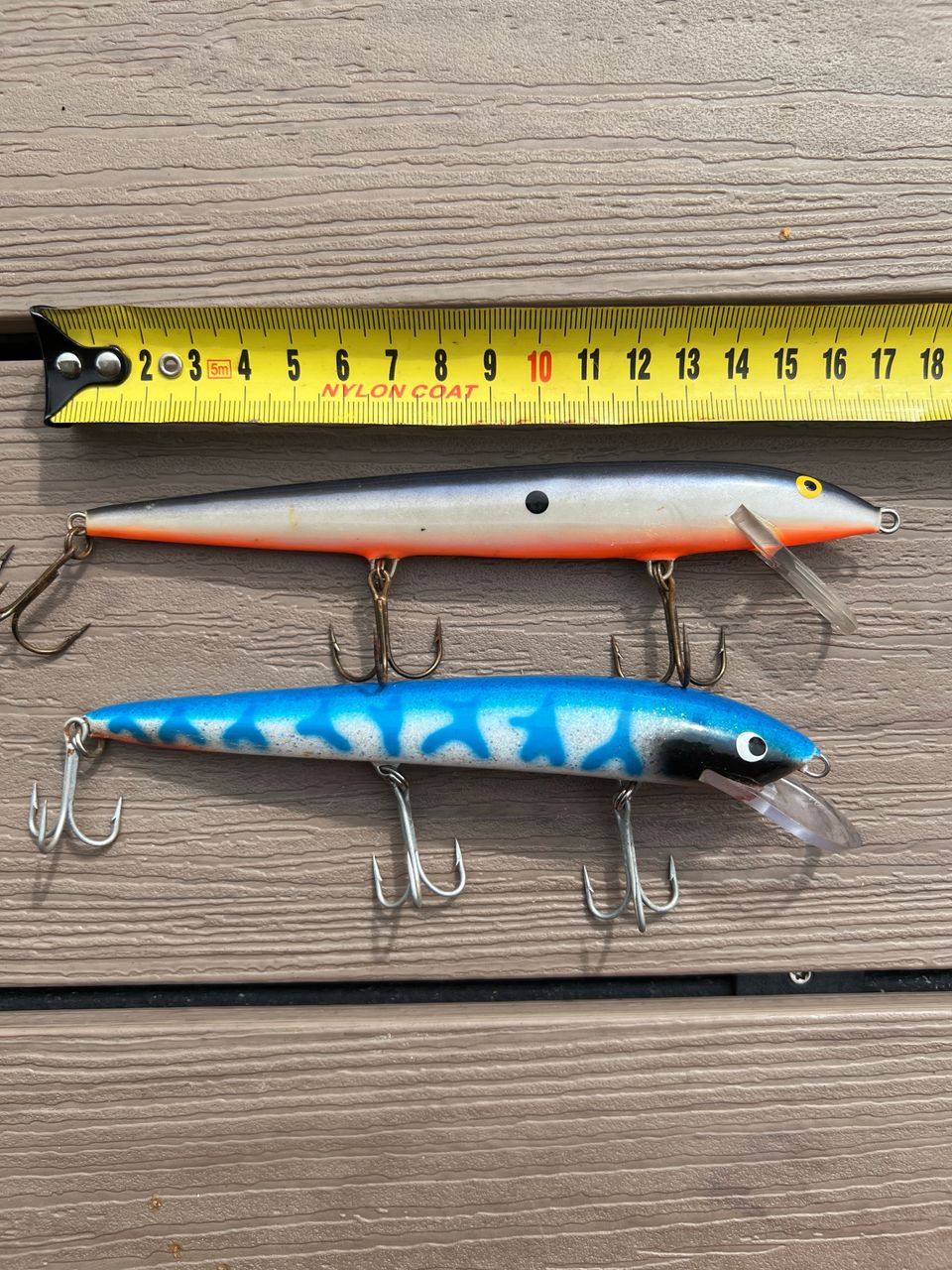 Nils Master Invincible (15 cm) & Rapala Husky (17 cm)