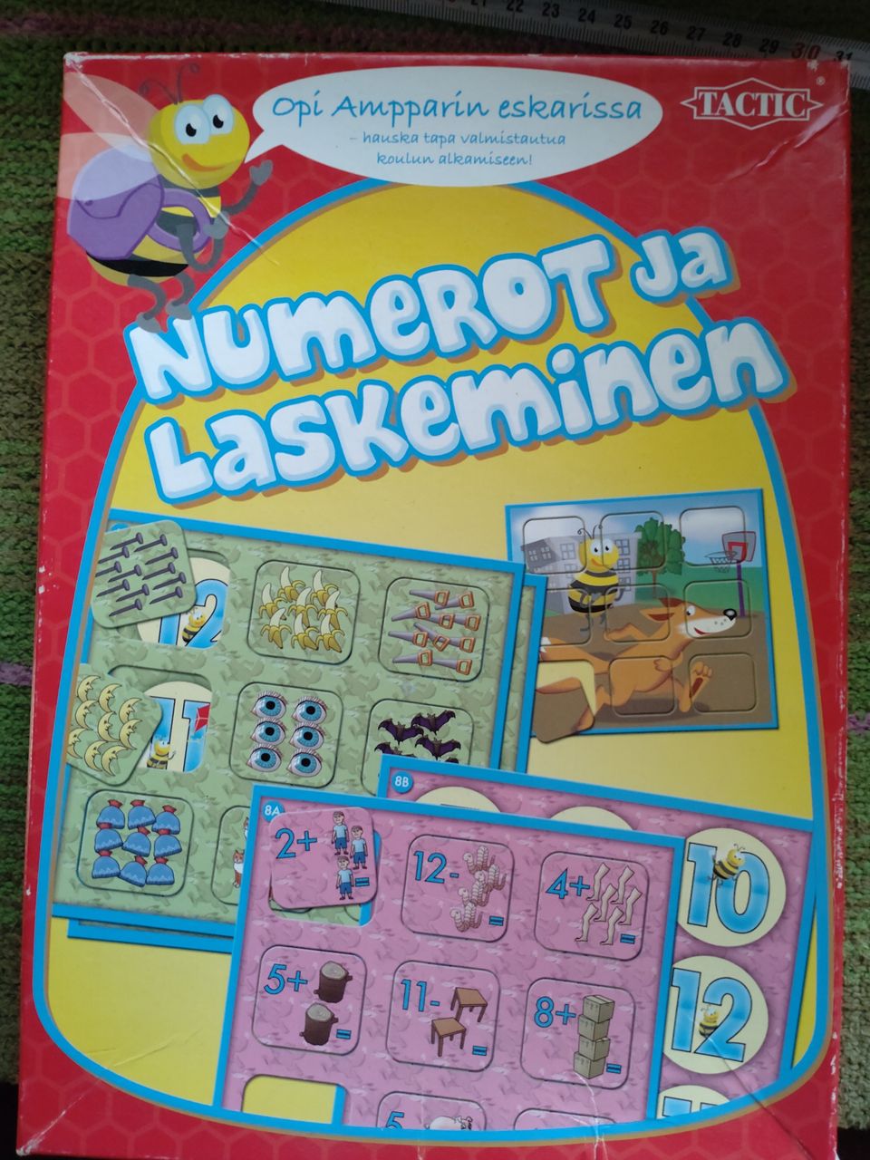 Numerot ja laskeminen peli