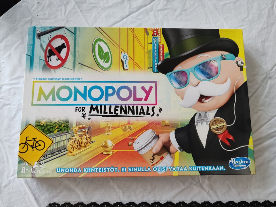 Monopoly for Millenials-lautapeli