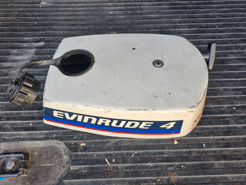 Evinrude 4 hp koppa+käynnistysnaru,kuljetus/postitus