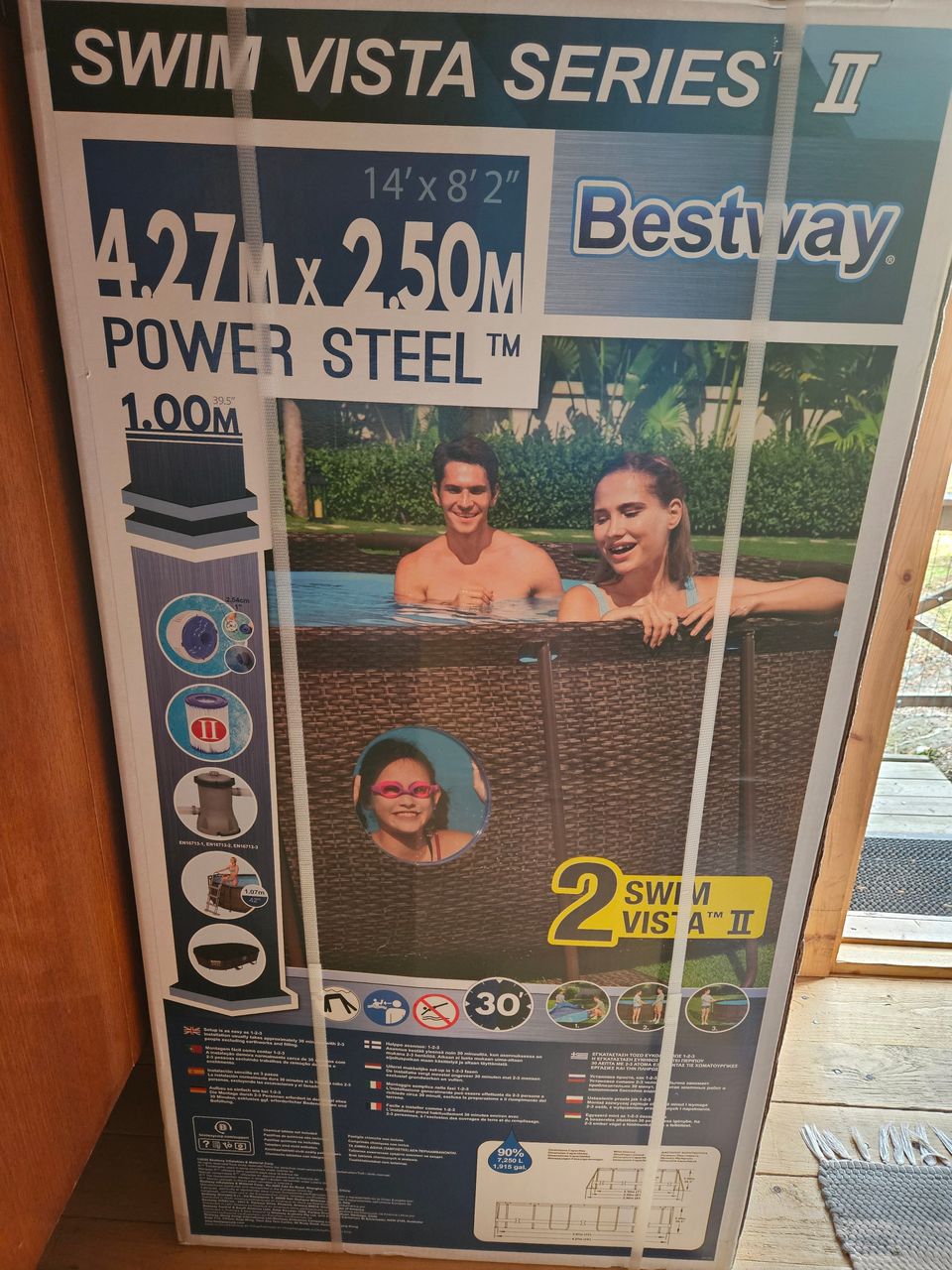 Uima-allas Bestway Power Steel Swim Vista 2