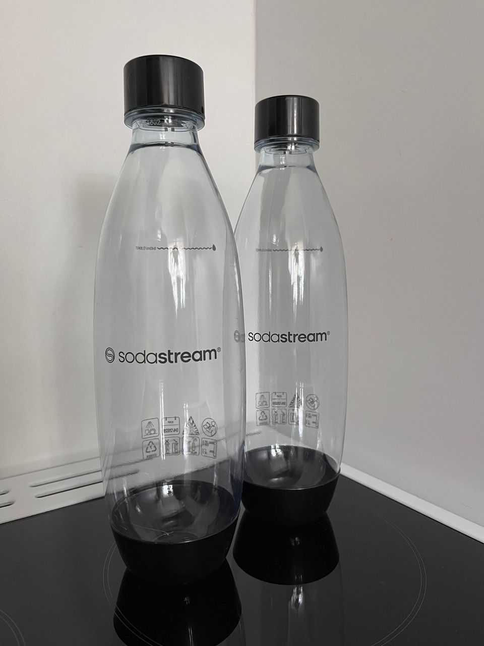 Käyttämättömät Sodastream-pullot 2 kpl