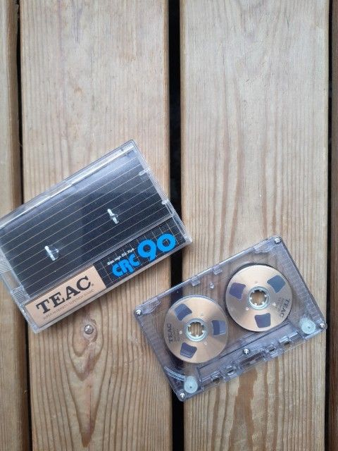 TEAC CRC 90 Gold Audio Cassette Japan