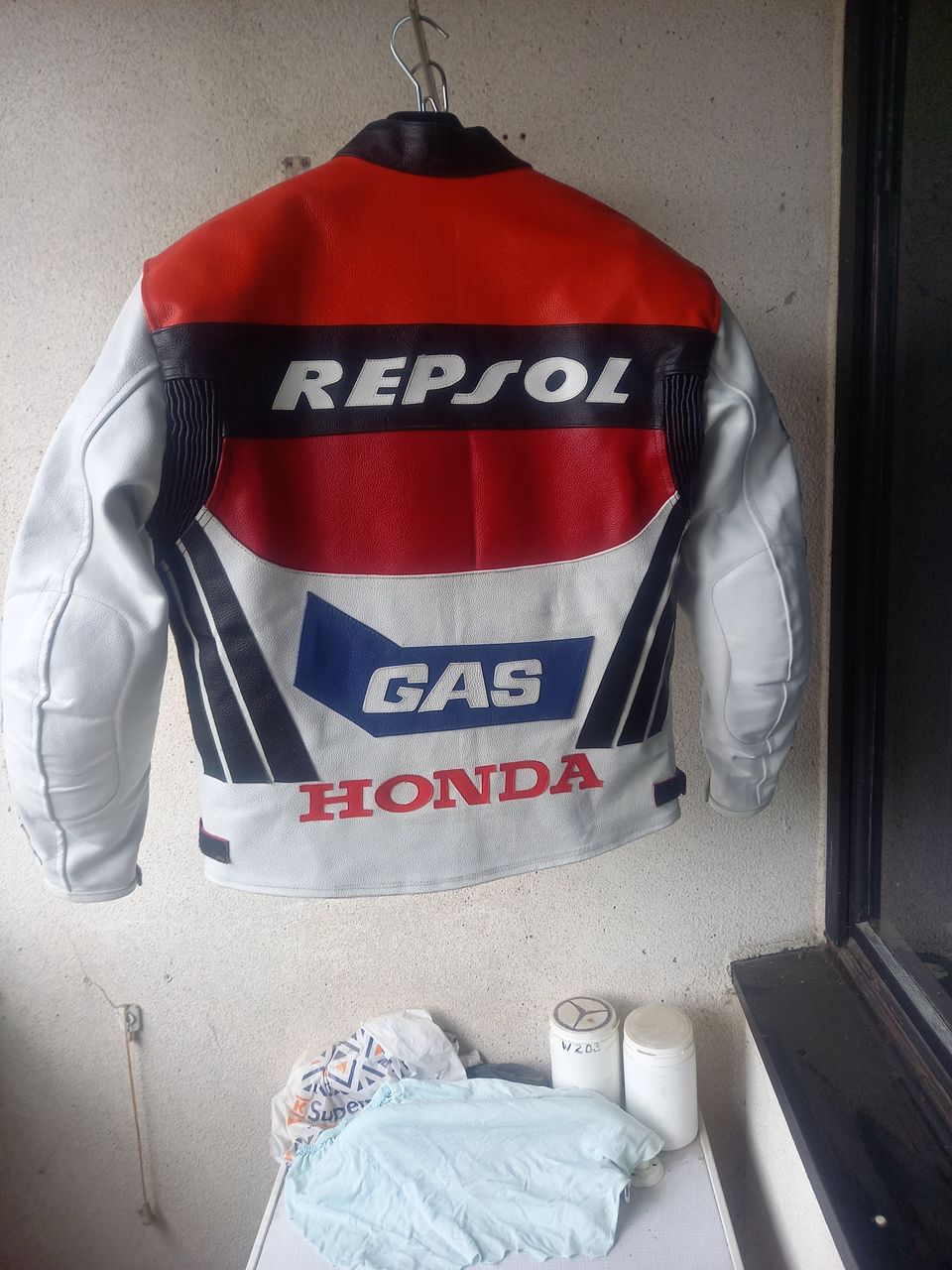 Nahkatakki Honda Repsol, koko XL ( L)