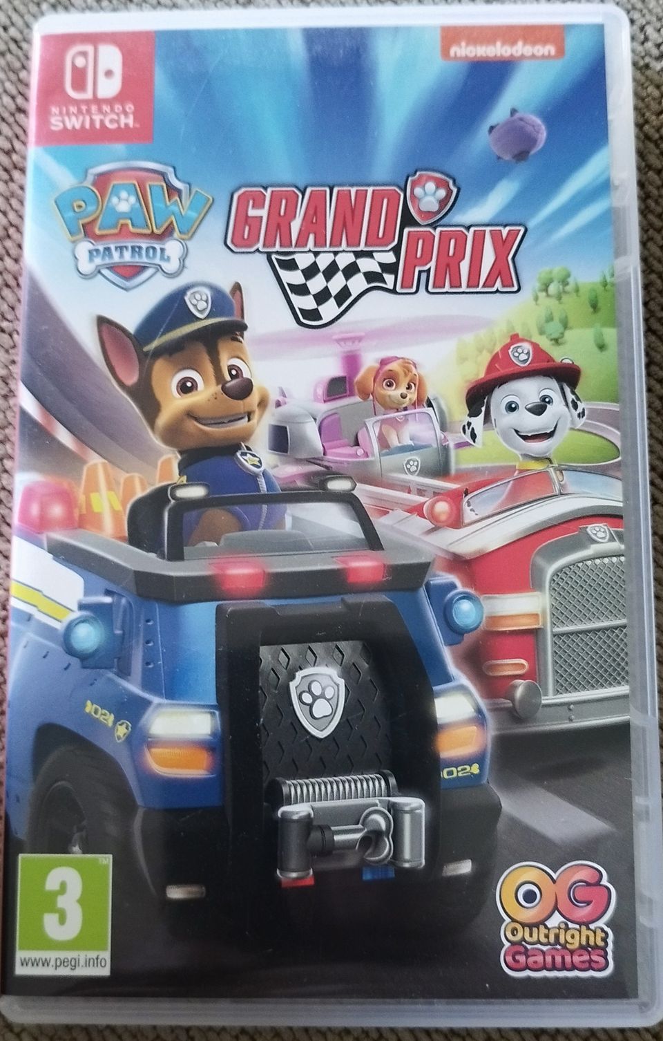 PAW PATROL Grand Prix peli