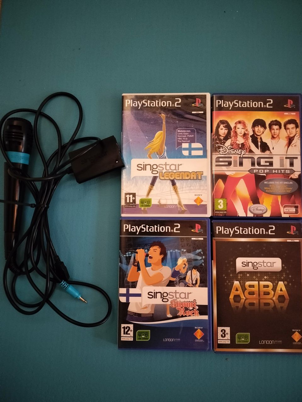 PS2, SingsStar & Sing it