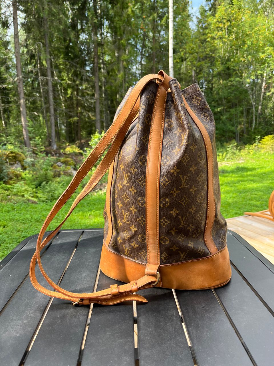 Louis Vuitton Randonnee GM + irrotettava sisätasku + tagi