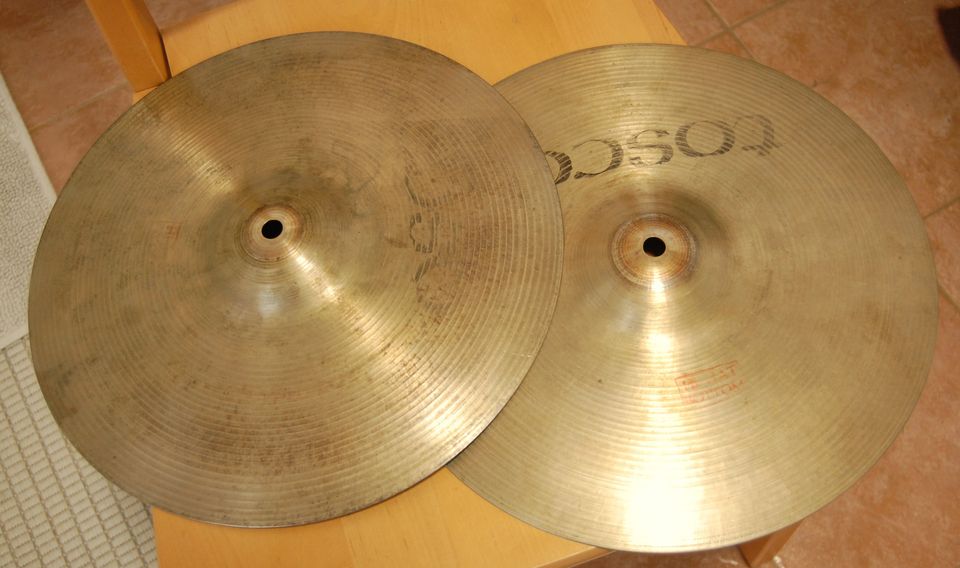 TOSCO 13" hihat -vintage- Ääninäyte-