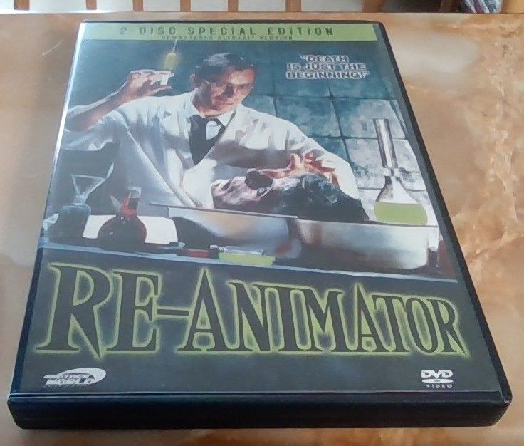 Re-Animator 1985 dvd-elokuva