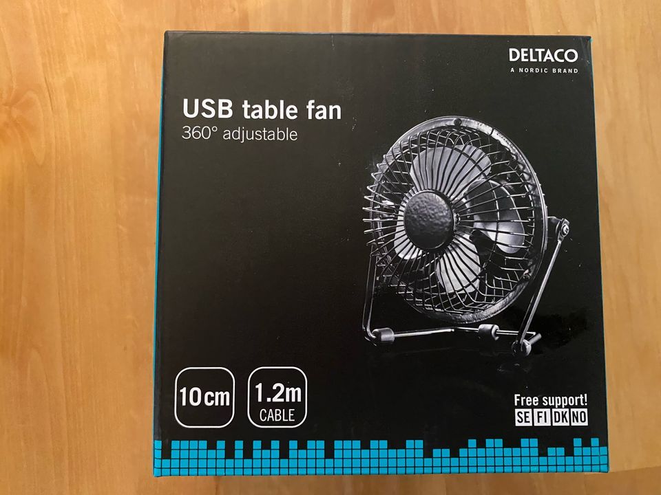 Deltacon USB pöytätuuletin