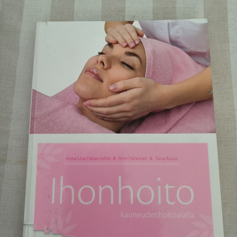 Ihonhoito-kirja kauneudenhoitoalalla