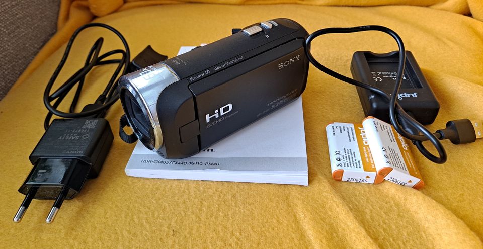 SONY HANDYCAM HDR-CX405 videokamera