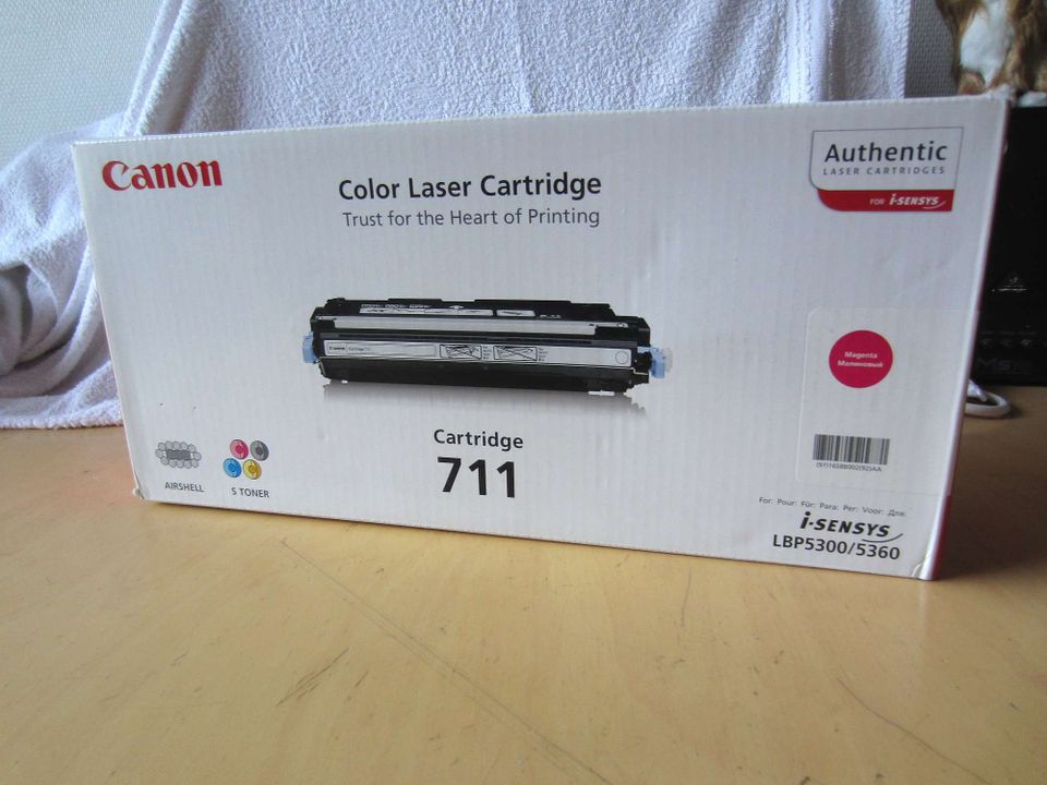 CANON Laser-värikasetti 711, Magenta