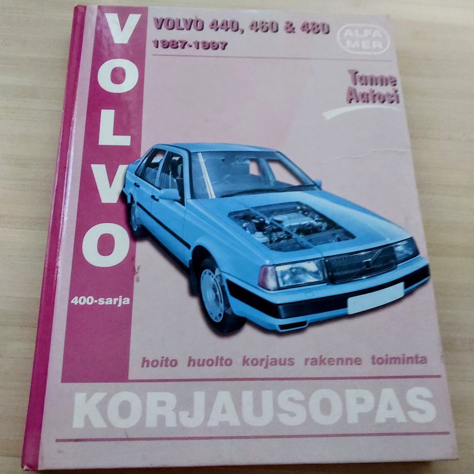 Korjauskäsikirja Volvo 440, 460 ja 480 1987-1997