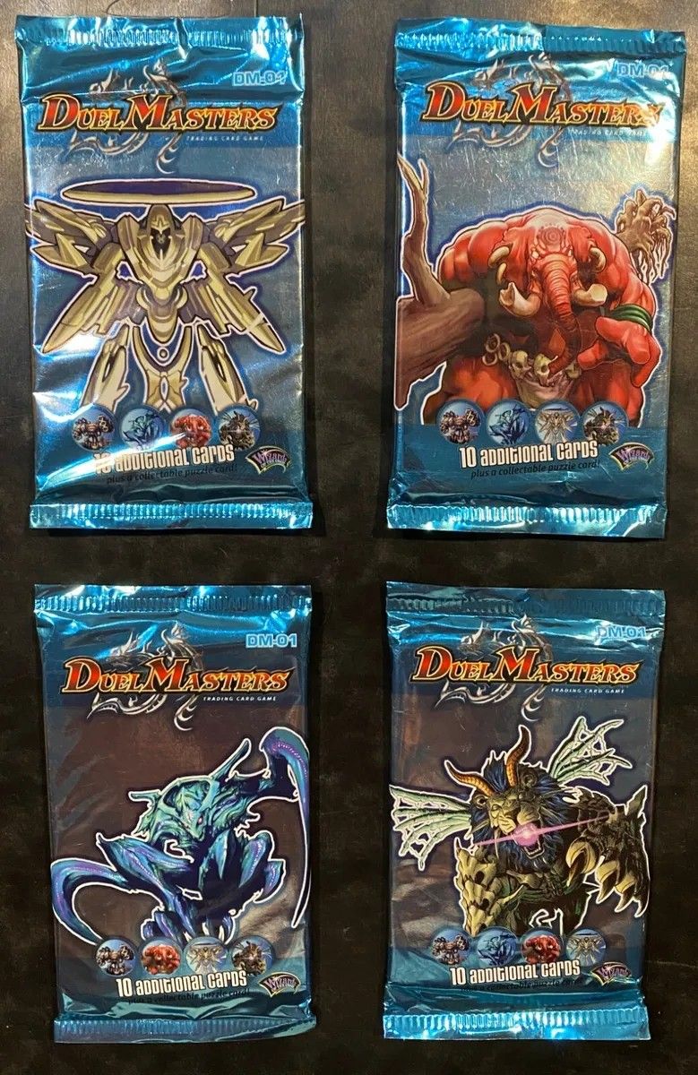 Duel Masters Boostereita ja tyhjiä boxeja