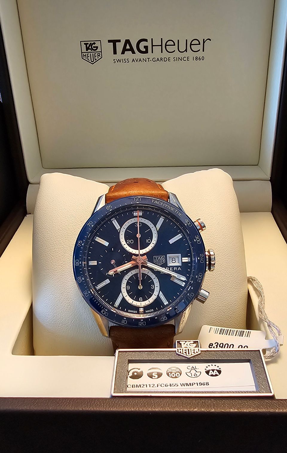 Tag Heuer Carrera Automatic Chronograph Calibre 16