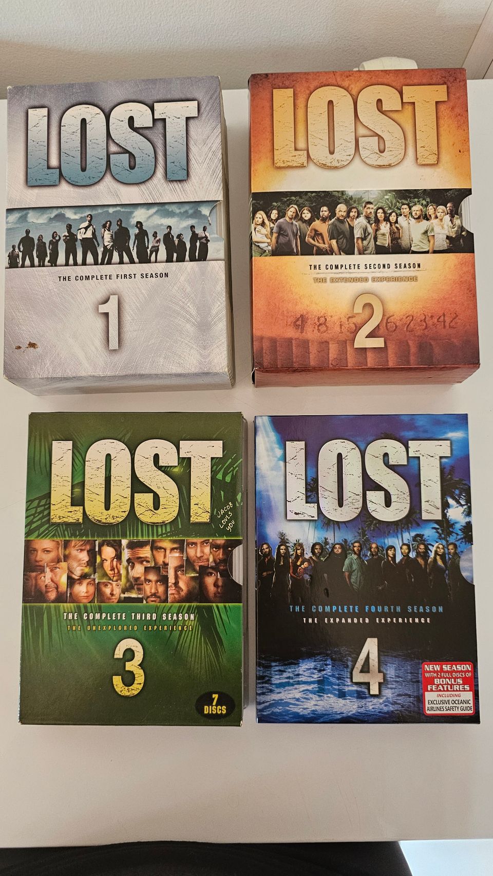 Lost-sarja, kaudet 1-4