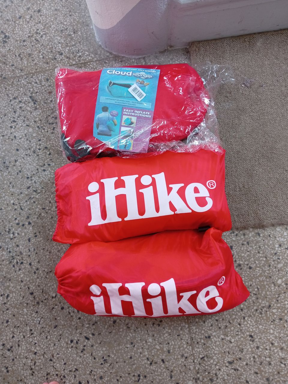 iHike ilmasohva 5€/kpl tai 3kpl kahden hinnalla