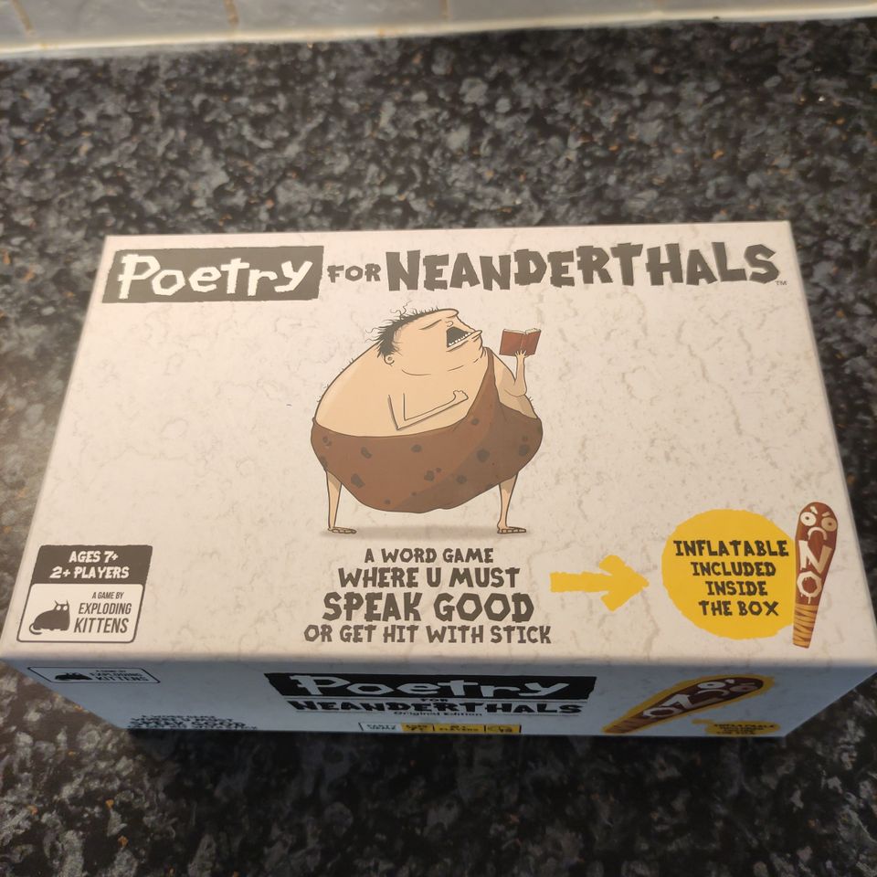 Poetry For Neanderthals