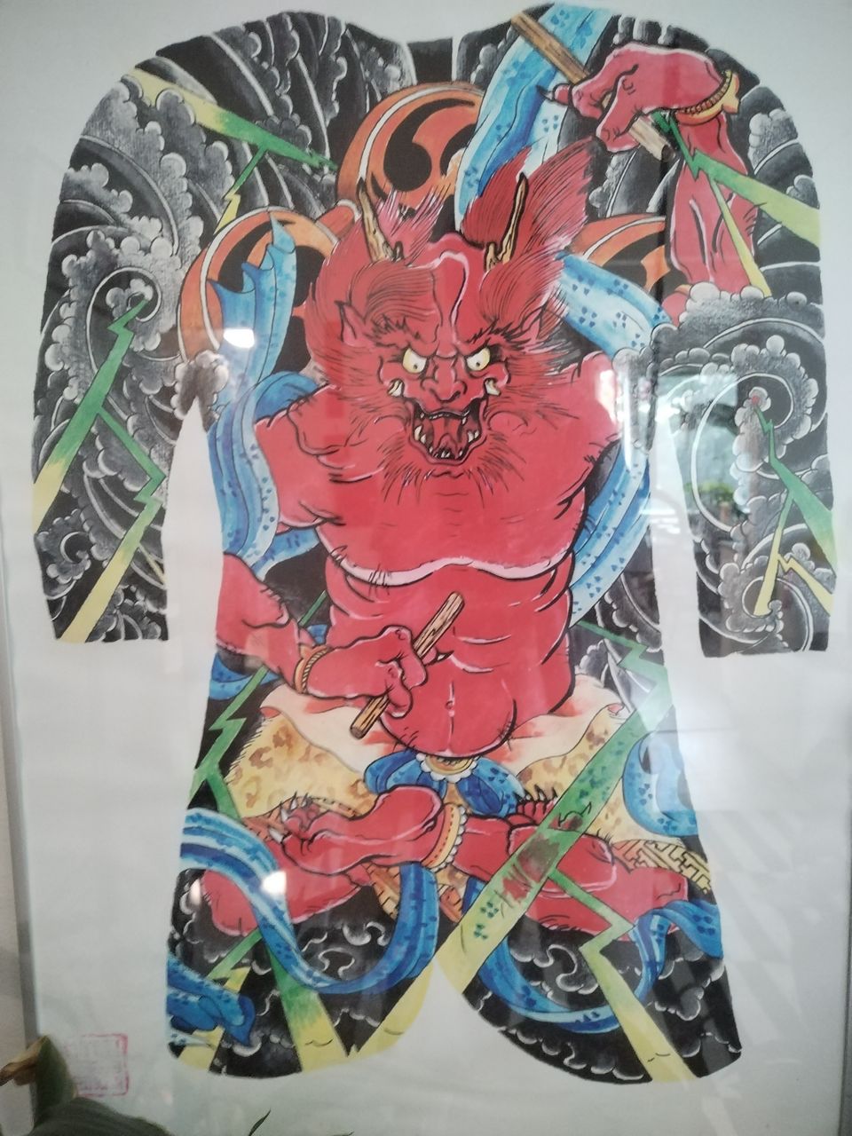 Tatuointi japanilainen full suit demon taulu