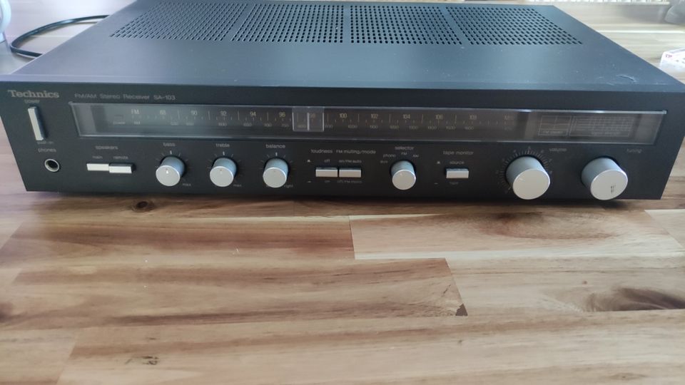 Technics sa-103 vahvistin