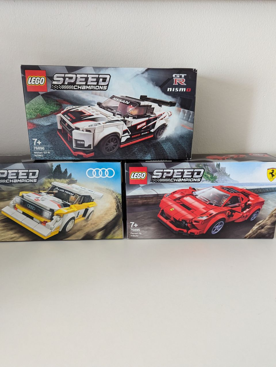 Lego speed champions 76895,76896,76897