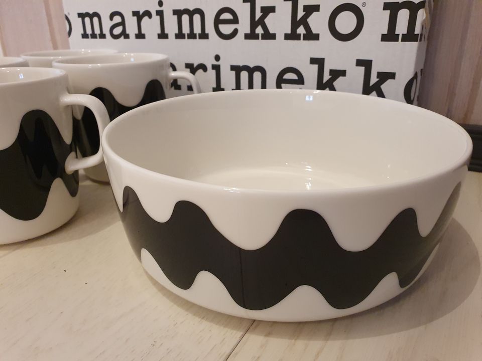 Marimekko lokki iso 1,5 litran kulho, uusi, tarrallinen