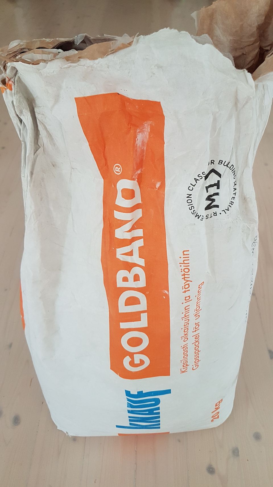 Käsikipsilaasti Knauf Goldband (20kg) 5-6 kg