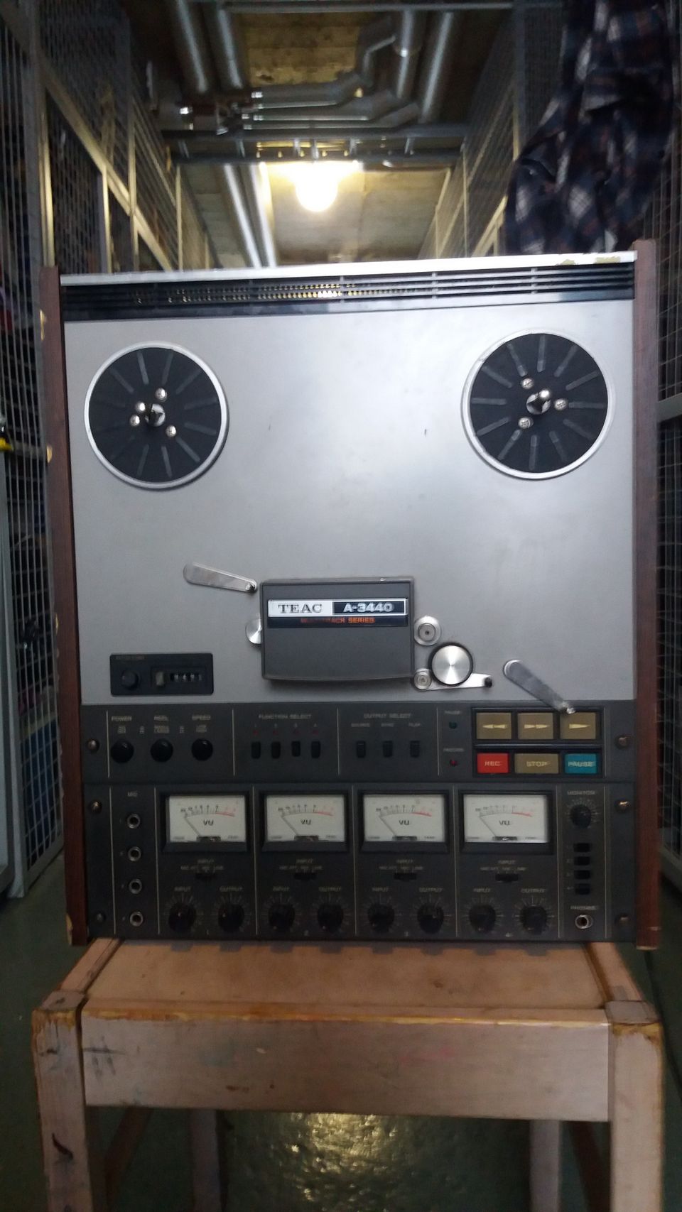 TEAC A-3440 multitrack tape deck