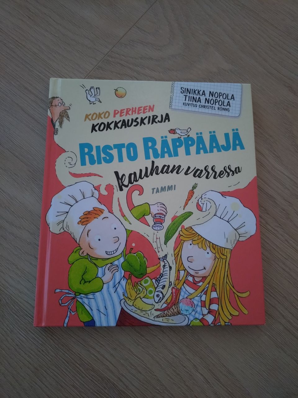 Risto Räppääjä kauhan varressa