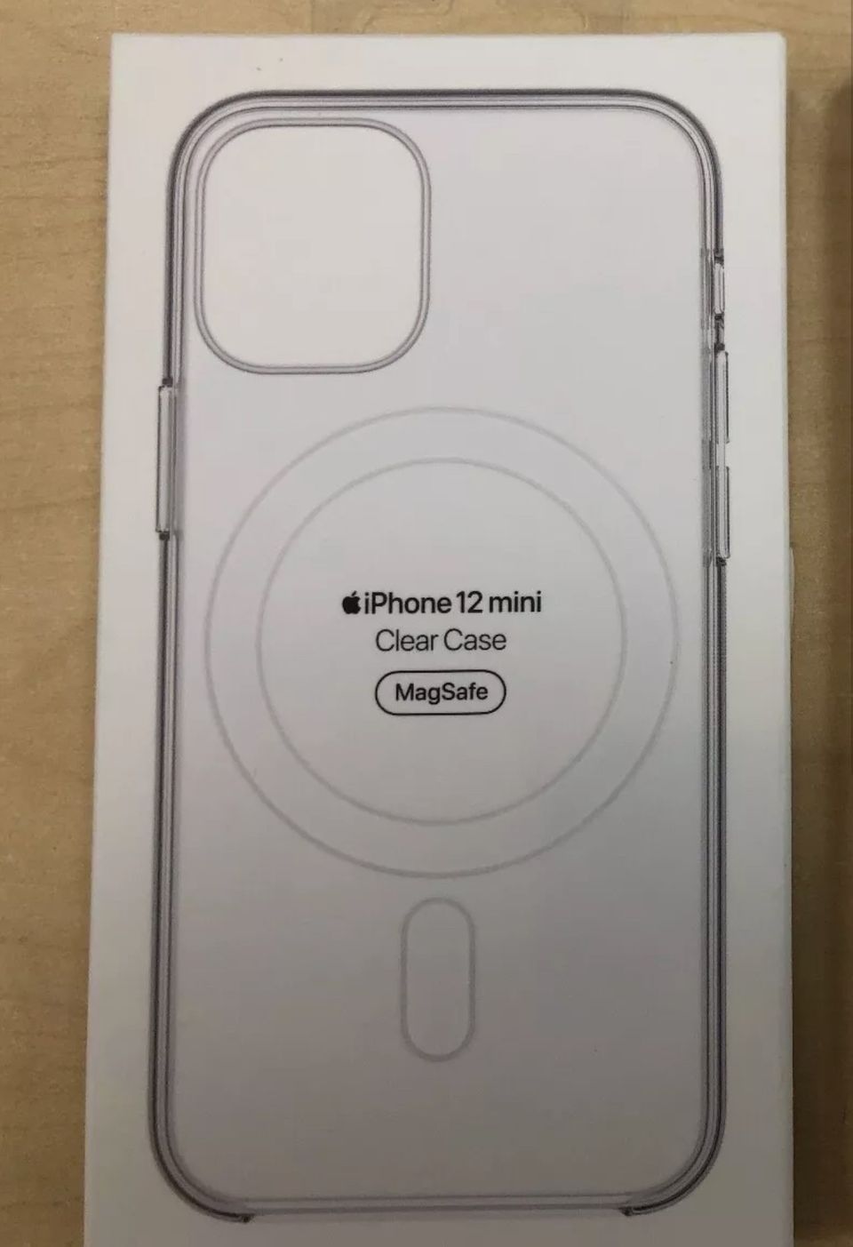 iPhone 12 Mini Applen läpinäkyvä suojakuori