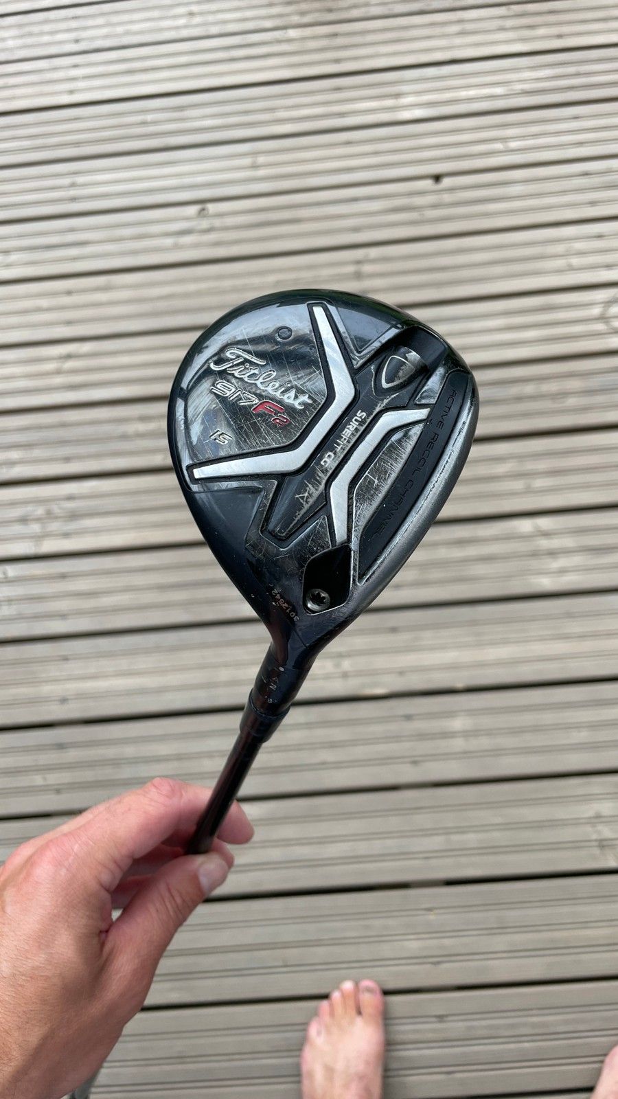 Titleist 917 f2 väyläpuu 3 stiff 50g