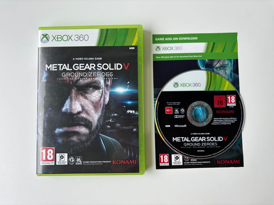 Metal Gear Solid V Ground Zeroes (Xbox 360)