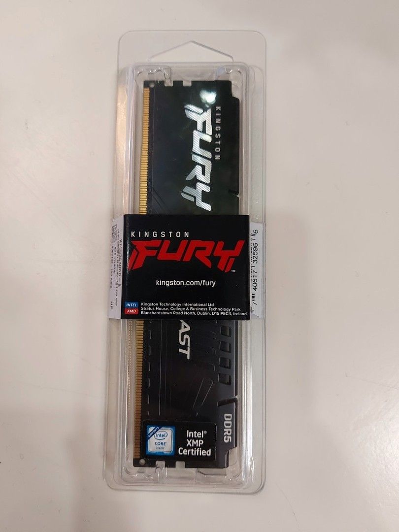 Kingston FURY Beast DDR5 5200MHz CL40 8GB