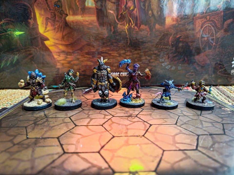 Gloomhaven Figuurit Maalattuna