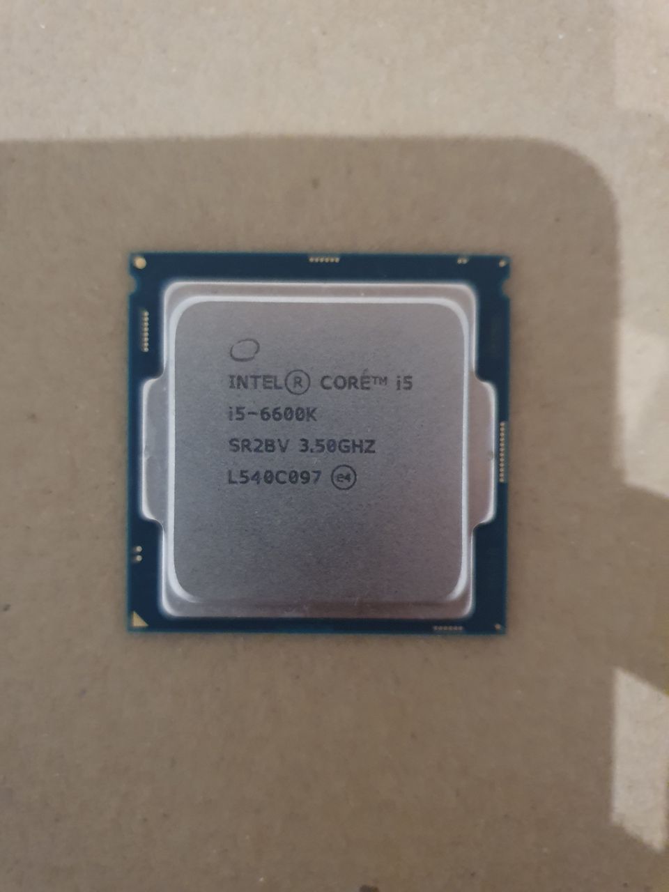 Viallinen core i5 6600k