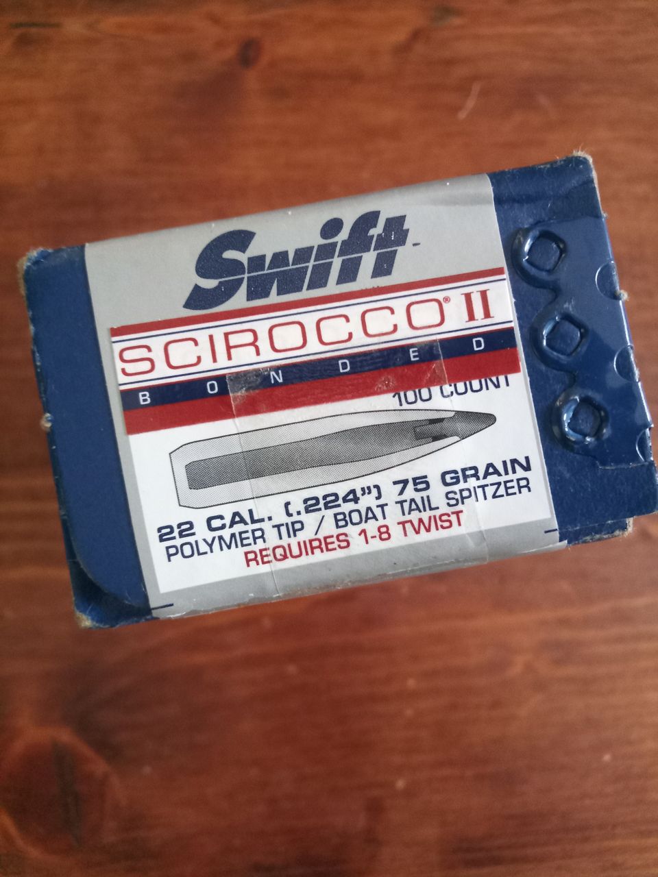 Luoteja .224 Swift Scirocco II 75gr