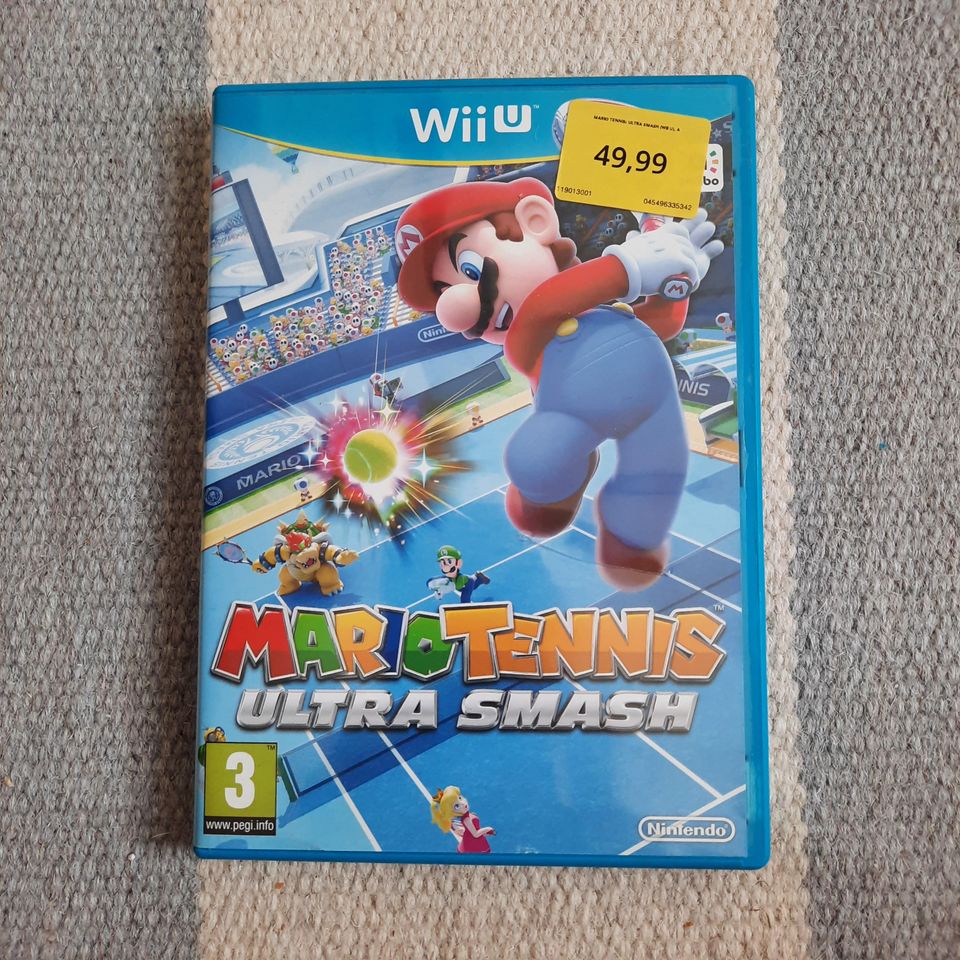 Wii Nintendo MarioTennis Ultra Smash -peli