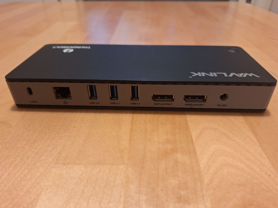 Thunderbolt Dual 4K -telakka (Wavlink WL-UTD21)