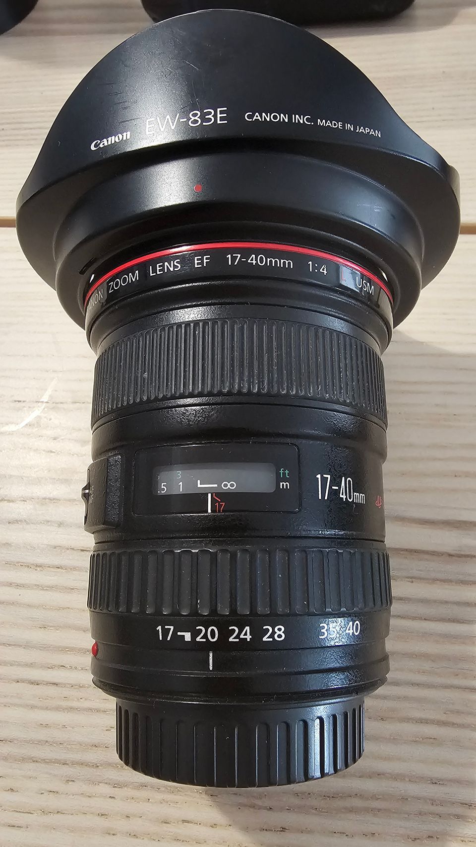 Canon EF 17- 40mm 1:4 L USM