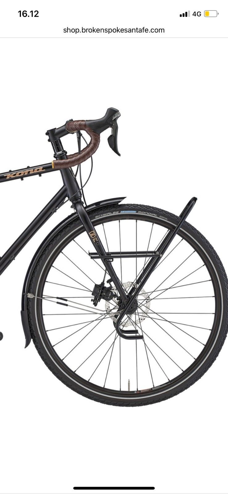 Tubus Tara Big Apple Front Rack -tavarateline