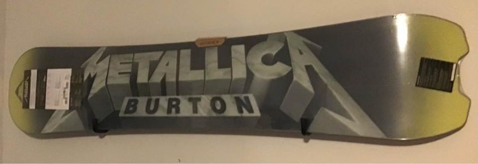 BURTON METALLICA SKELETON KEY 158