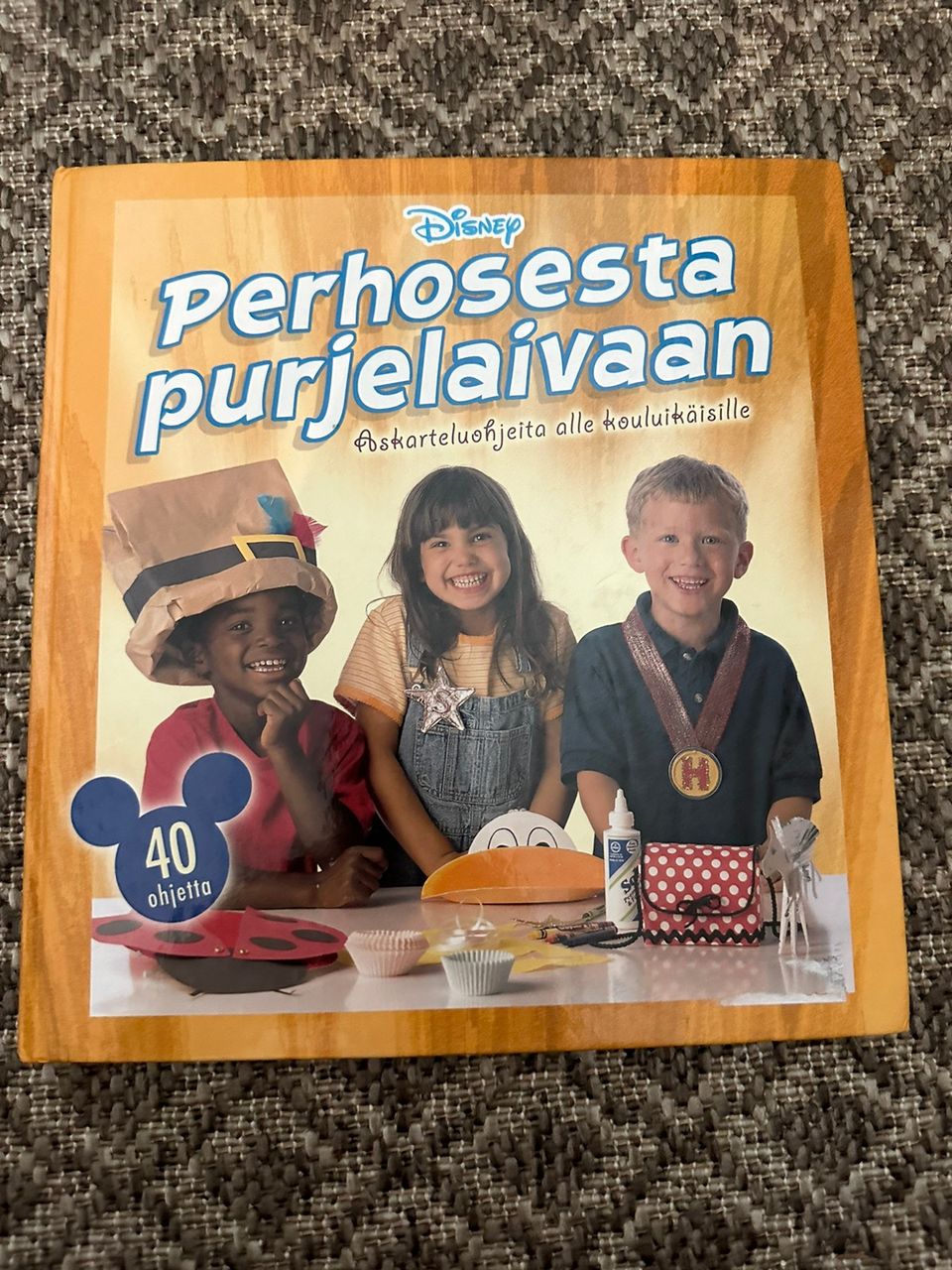 Perhosesta purjelaivaan - Askarteluohjeita alle kouluikäisille