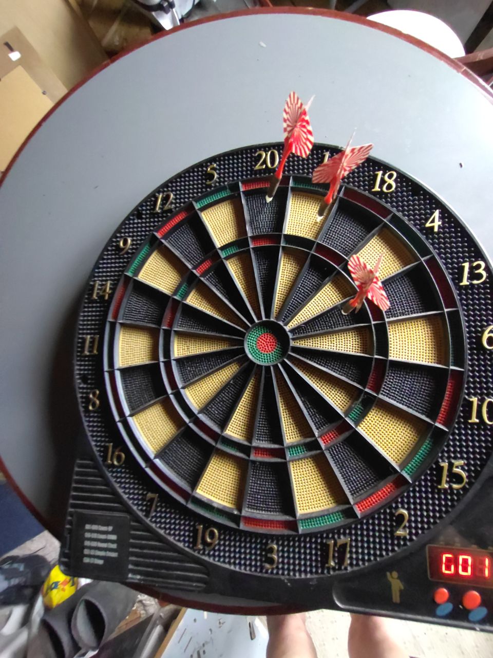 DARTS tikkataulu